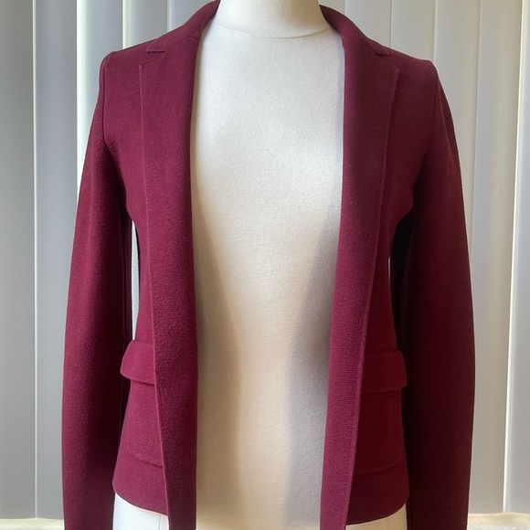 Banana Republic Cropped Heavy Thick Sweater Blazer Size: XS - Picture 7 of 13